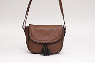 Cумка Kohl's ili Whipstitch Leather Saddle Bag